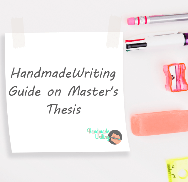 Master's thesis guide