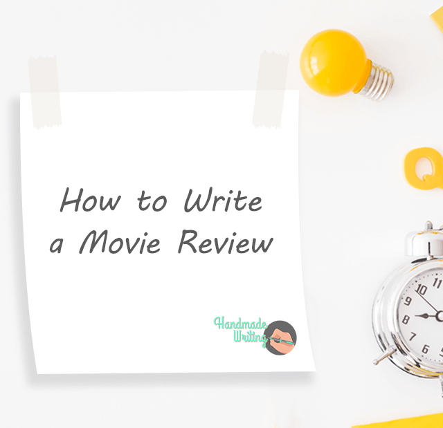 how to write a movie report