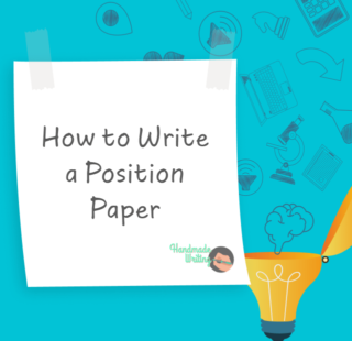what does position mean in an essay