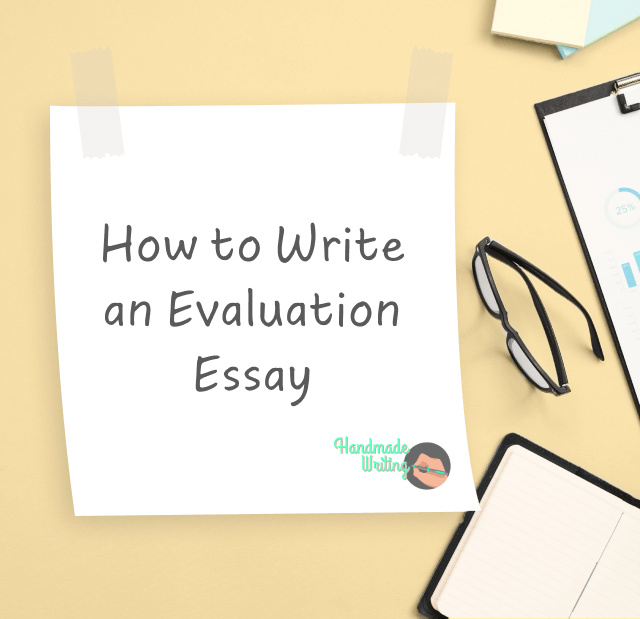 How to write an evaluation paper