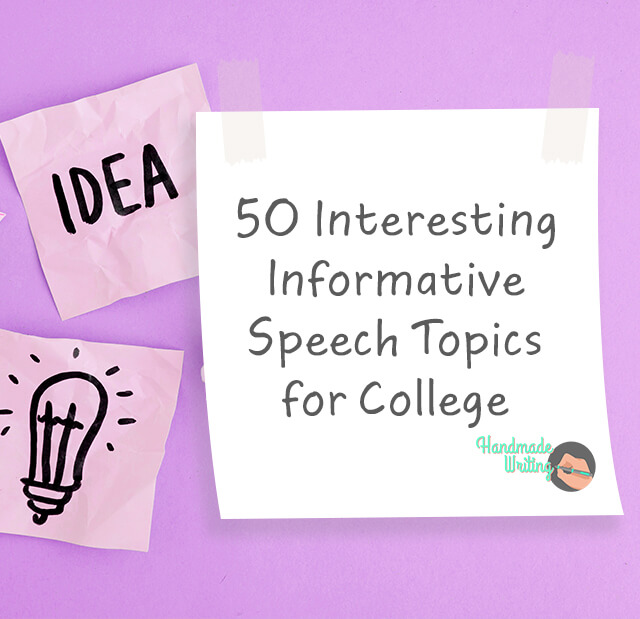 individual presentation topics for college students