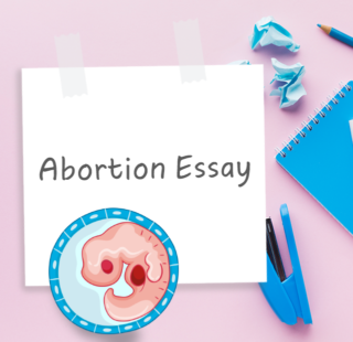 abortion essay 100 words