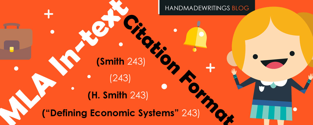 MLA in-text citation format