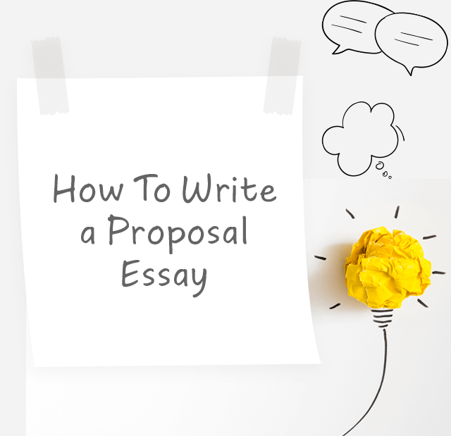 how to start a proposal argument essay