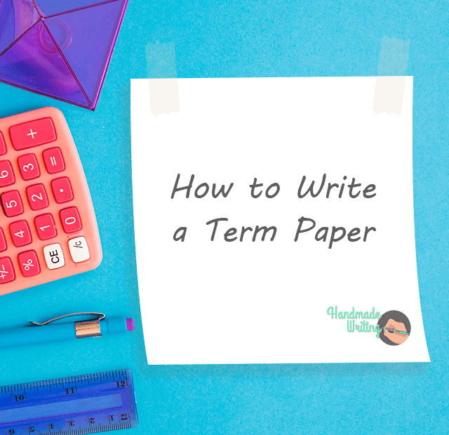 how 2 write term paper