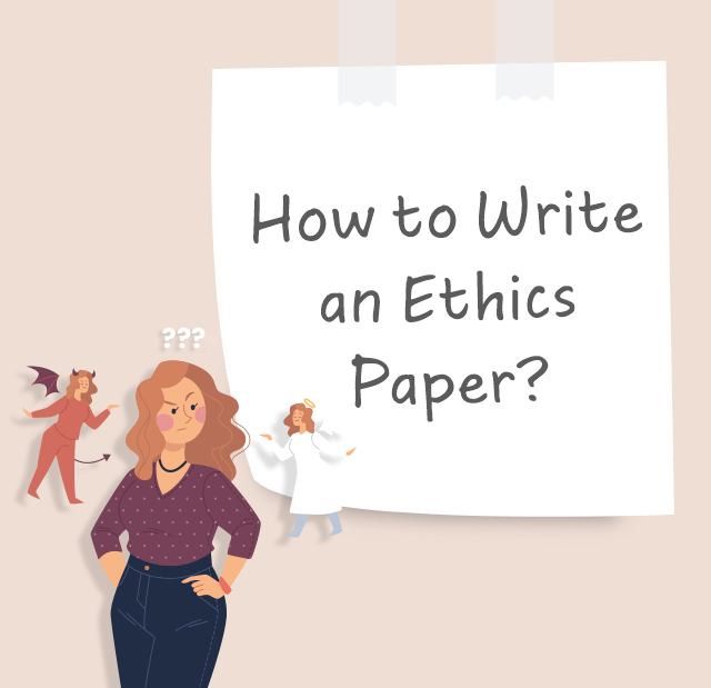 how to write a research paper on ethical dilemma