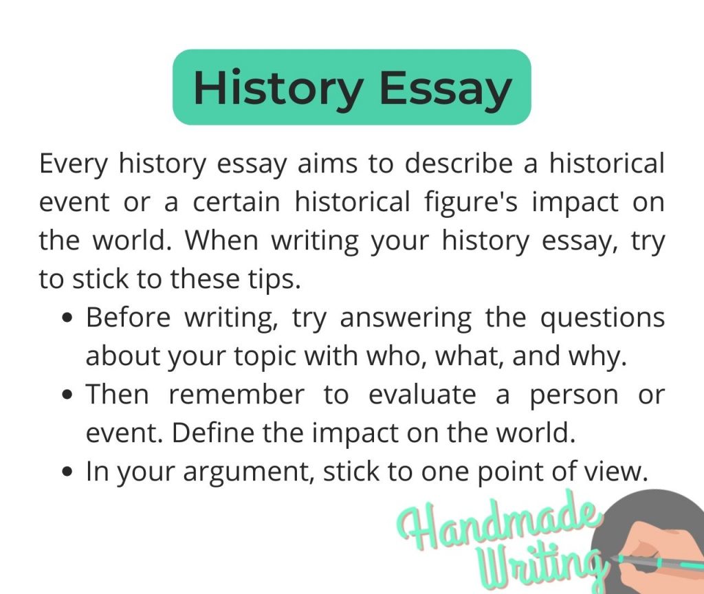 argumentative essay topics for history