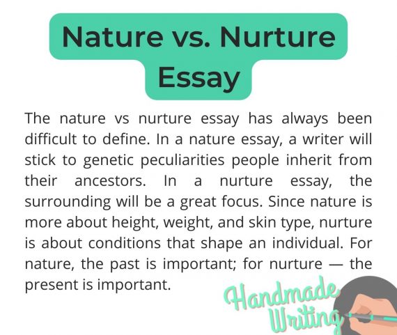 nature vs nurture essay with references