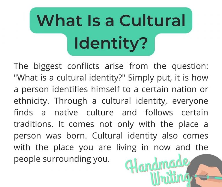 national cultural identity essay